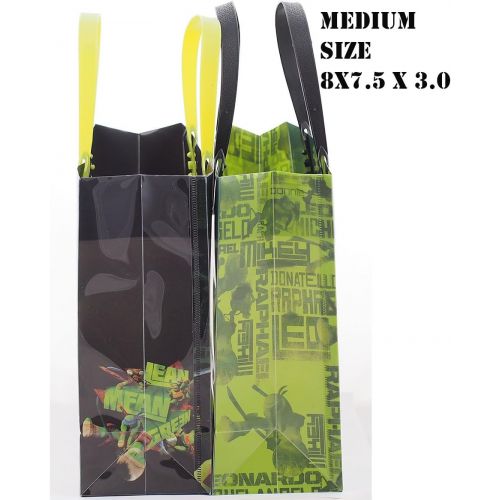  Teenage Mutant Ninja Turtles Ninja Turtles Party Favor Goody Gift Bag - 8 Medium Size (12 Bags)