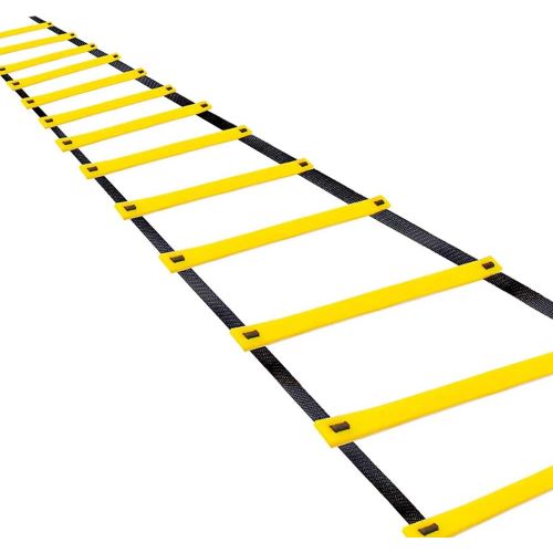  Teenitor 12 Rung Agility Ladder Speed Ladder Training Ladder for Soccer, Speed, Football Fitness Feet Training Carry Bag