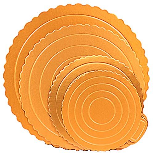  Teensery 4 Pcs Round Cake Boards 4 6 8 10 Diameter Cake Circle Bases Cardboards for Cake Decoration