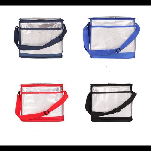  Teerwere Picnic Basket Portable Large Insulation Bag Outdoor Picnic Portable Lunch Bag Student Insulation Lunch Bag Picnic Baskets with lid (Color : Navy, Size : L)