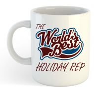 /TeesMugsEtc The Worlds Best Holiday Rep Mug