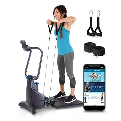  Teeter FitForm Home Gym Strength Trainer - Low-Impact Total Body Cable Resistance - TeeterMove Personal Training App