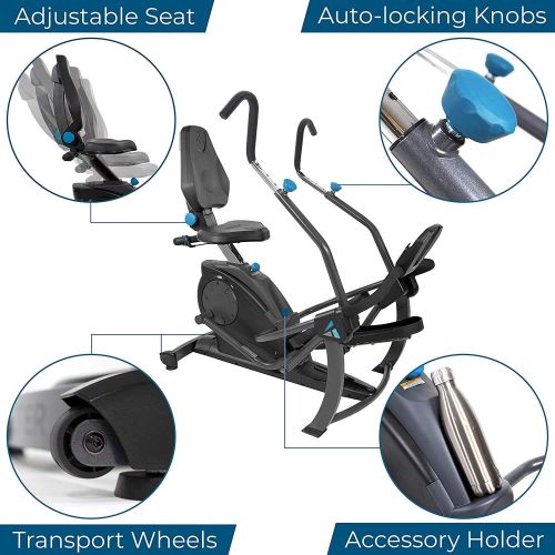  Teeter FreeStep Recumbent Cross Trainer and Elliptical