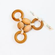/Etsy THREE-RING CIRCUS - TeetherToys - Teething Toy - Wooden Toy - Baby Shower - Organic Toys - Montessori - Baby Teether