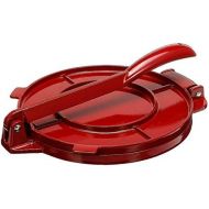 [아마존베스트]Teeyyui 6.5 Inch Tortilla Press Maker, Non-Stick Gadgets DIY Bakeware with Foldable, Sturdy Handle for Homemade Tortillas or Tacos Cake Breakfast (Red)