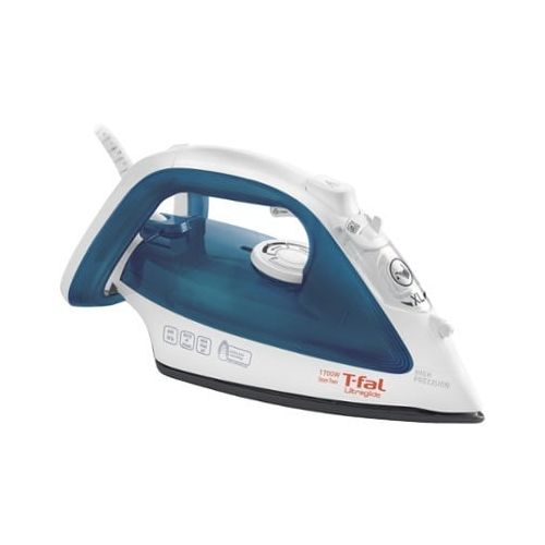 테팔 T-fal, FV4017, Ultraglide Steam Iron, 1700 Watts, Blue