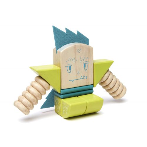  Tegu Zip Zap Magnetic Wooden Block Set