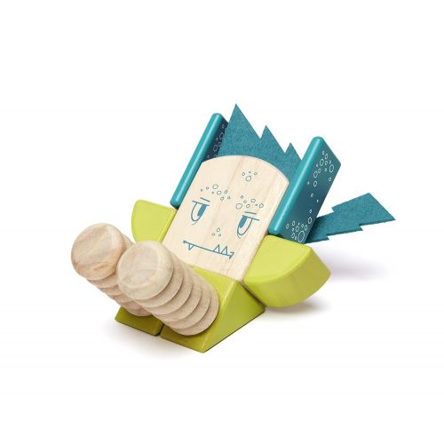  Tegu Zip Zap Magnetic Wooden Block Set