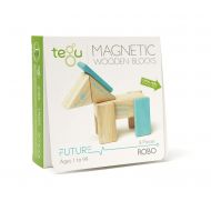 Tegu Robo Magnetic Wooden Block Set: Toys & Games
