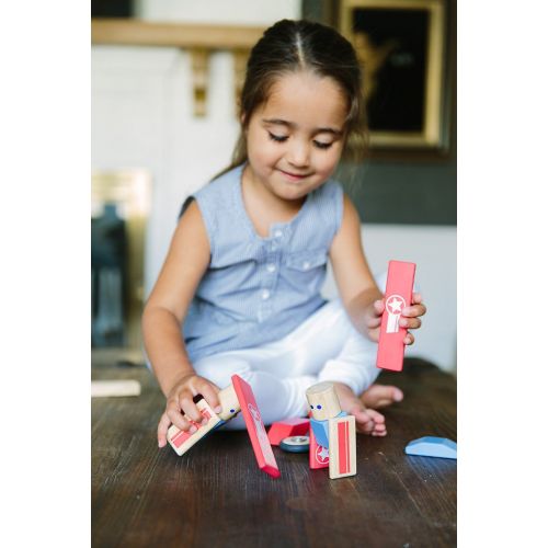  Tegu Looper Magnetic Wooden Block Set