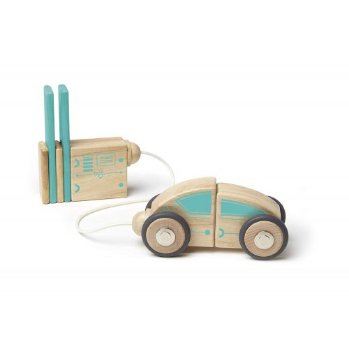  Tegu Circuit Racer Magnetic Wooden Block Set