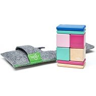 8 Piece Tegu Pocket Pouch Magnetic Wooden Block Set, Jungle