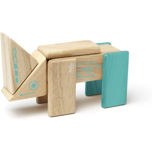  Tegu Robo Magnetic Wooden Block Set