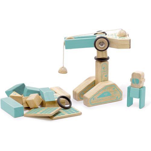  Tegu Magnetron Magnetic Wooden Block Set