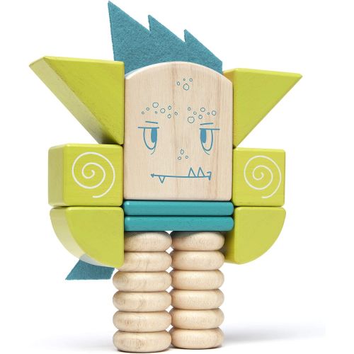  Tegu Beans & TUMTUM Magnetic Wooden Block Set