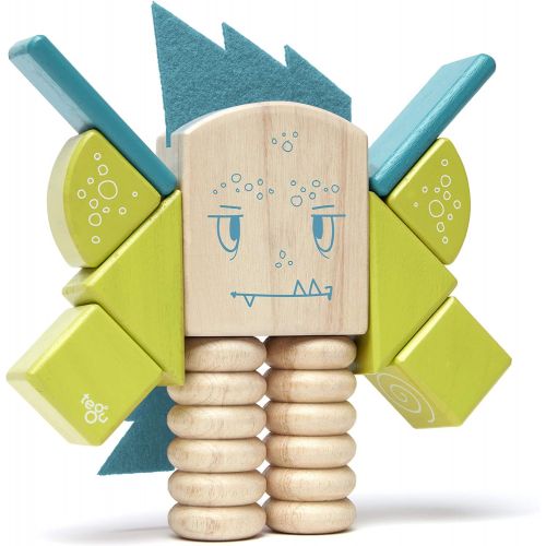  Tegu Beans & TUMTUM Magnetic Wooden Block Set