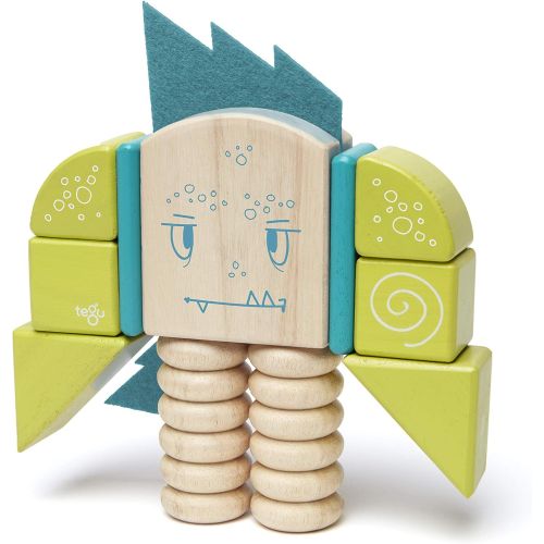  Tegu Beans & TUMTUM Magnetic Wooden Block Set