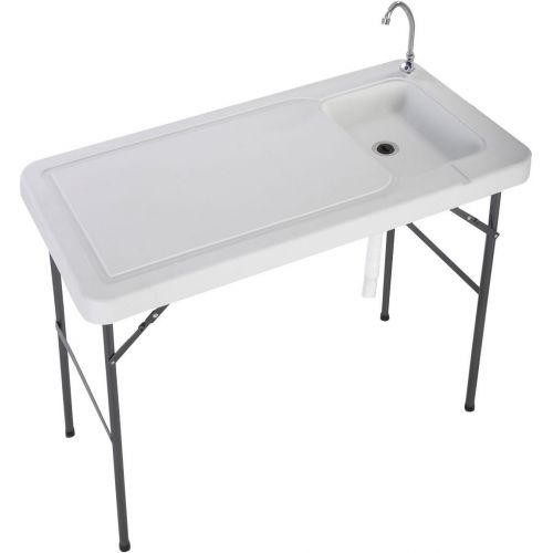  Tek Widget Portable Outdoor Folding Table with Sink/Faucet