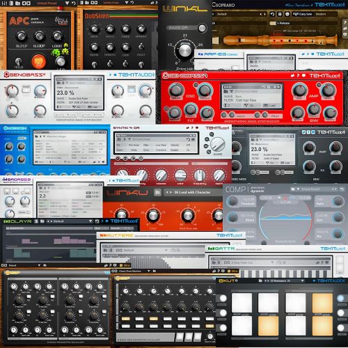  Tekit Audio},description:The all in one bundle for your studio with 18 products, eight instruments, seven effects and three expansions. One comprehensive bundle for creative music