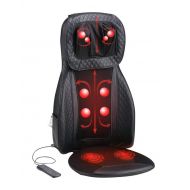 Tekjoy Vibration Neck and Back Massager for Chair with Heat Function, Rolling and Spot and Kneading...