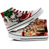 Telacos My Hero Academia Izuku Midoriya Katsuki Bakugo Shoto Todoroki Cosplay Shoes Canvas Shoes Sneakers 3 Choices