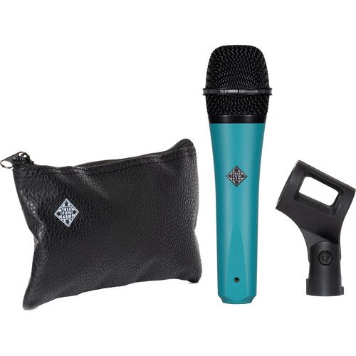  Telefunken M80 Custom Handheld Supercardioid Dynamic Microphone (Turquoise Body, Black Grille)