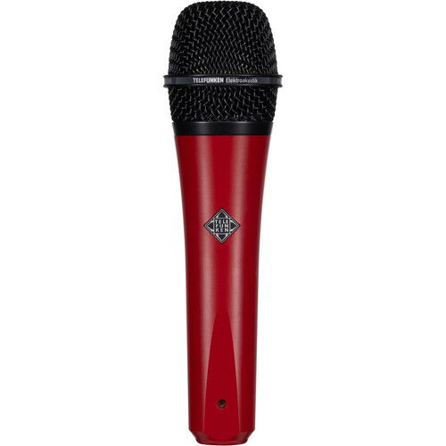  Telefunken M80 Custom Handheld Supercardioid Dynamic Microphone (Red Body, Black Grille)