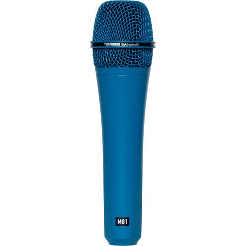  Telefunken M81 Custom Handheld Supercardioid Dynamic Microphone (Blue Body, Blue Grille)
