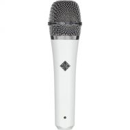 Telefunken M80 Custom Handheld Supercardioid Dynamic Microphone (White Body, Chrome Grille)