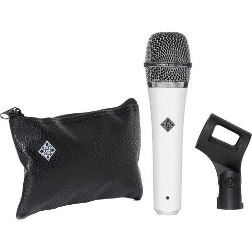  Telefunken M80 Custom Handheld Supercardioid Dynamic Microphone (White Body, Chrome Grille)