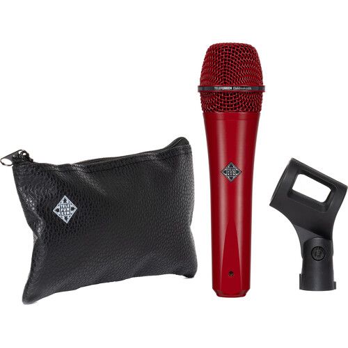  Telefunken M81 Custom Handheld Supercardioid Dynamic Microphone (Red Body, Red Grille)