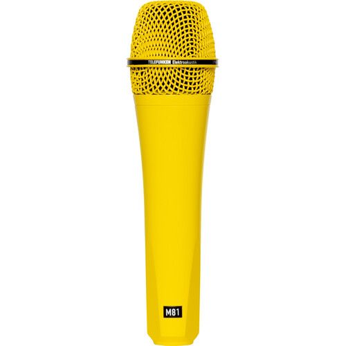  Telefunken M81 Custom Handheld Supercardioid Dynamic Microphone (Yellow Body, Yellow Grille)