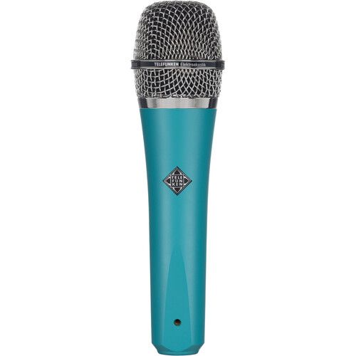  Telefunken M80 Custom Handheld Supercardioid Dynamic Microphone (Turquoise Body, Chrome Grille)