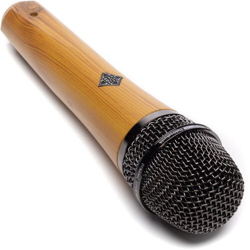  Telefunken M81 Custom Handheld Supercardioid Dynamic Microphone (Oak Wood Body, Chrome Grille)