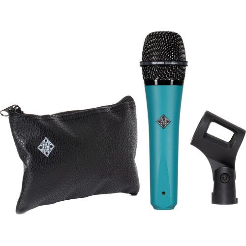  Telefunken M81 Custom Handheld Supercardioid Dynamic Microphone (Turquoise Body, Black Grille)