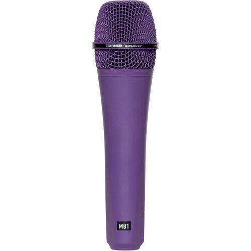  Telefunken M81 Custom Handheld Supercardioid Dynamic Microphone (Purple Body, Purple Grille)