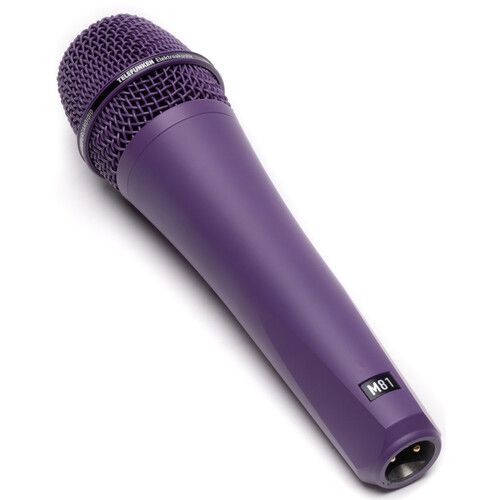  Telefunken M81 Custom Handheld Supercardioid Dynamic Microphone (Purple Body, Purple Grille)