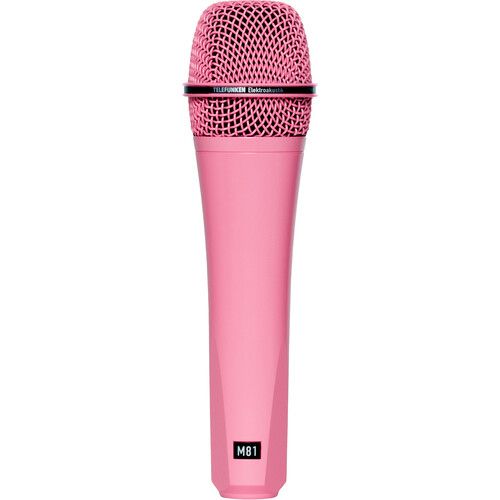 Telefunken M81 Custom Handheld Supercardioid Dynamic Microphone (Pink Body, Pink Grille)