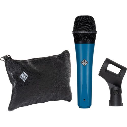  Telefunken M80 Custom Handheld Supercardioid Dynamic Microphone (Blue Body, Black Grille)