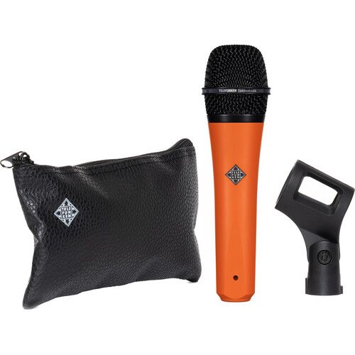  Telefunken M80 Custom Handheld Supercardioid Dynamic Microphone (Orange Body, Black Grille)