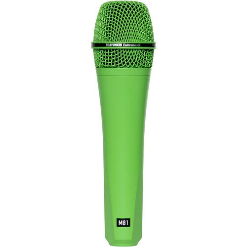  Telefunken M81 Custom Handheld Supercardioid Dynamic Microphone (Green Body, Green Grille)