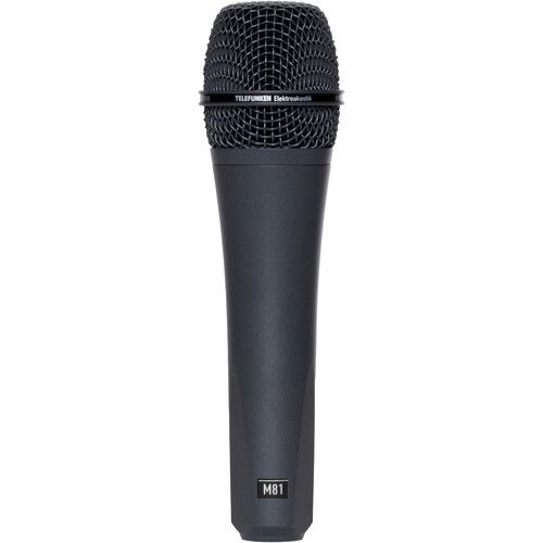  Telefunken M81 Custom Handheld Supercardioid Dynamic Microphone (Gray Body, Gray Grille)