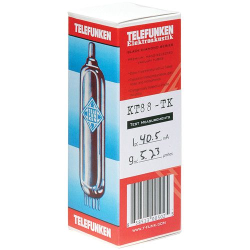  Telefunken KT88-TK Black Diamond Series Vacuum Tube