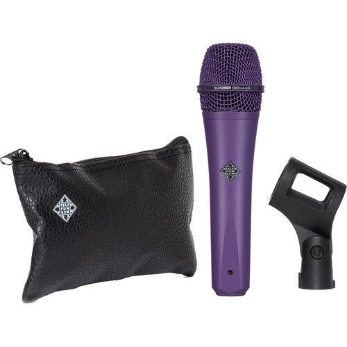  Telefunken M80 Custom Handheld Supercardioid Dynamic Microphone (Purple Body, Purple Grille)