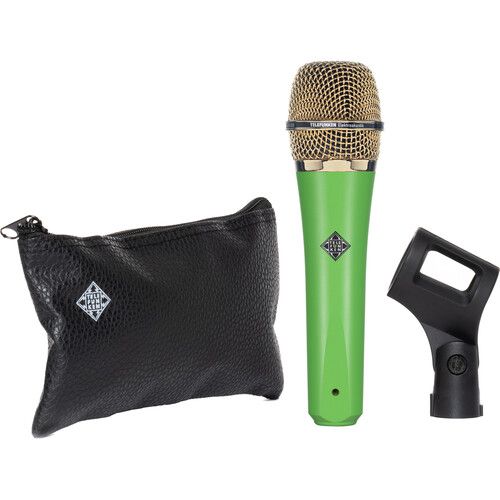  Telefunken M80 Custom Handheld Supercardioid Dynamic Microphone (Green Body, Gold Grille)