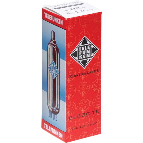  Telefunken 6L6GC-TK Black Diamond Series Vacuum Tube