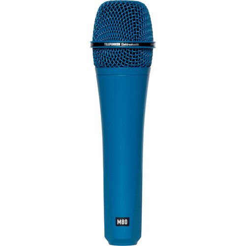  Telefunken M80 Custom Handheld Supercardioid Dynamic Microphone (Blue Body, Blue Grille)