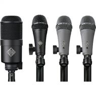 Telefunken DD4 Dynamic Microphone System for Drum Kits (4 Mics)