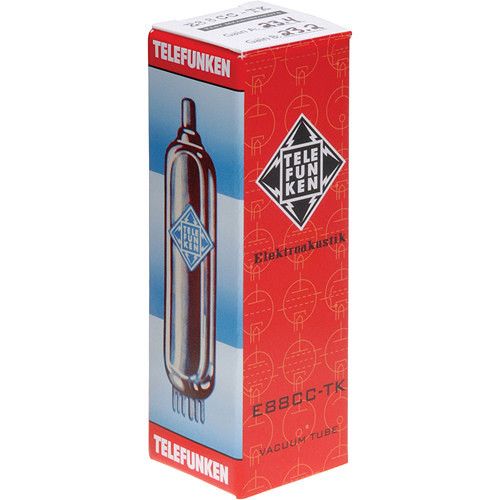  Telefunken E88CC-TK/6922 Black Diamond Series Vacuum Tubes (Matched Set of Four)