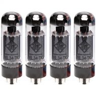 Telefunken EL34-TK Black Diamond Series Vacuum Tubes (Matched Set of Four)